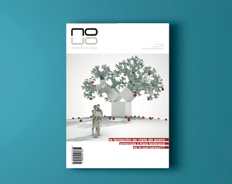 Diseño gráfico para NOVO Tendencias portada revista