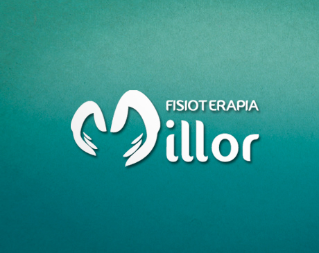 Diseño de logotipo de la empresa FISIOTERAPIA MILLOR