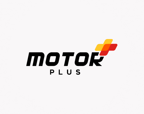 Diseño de logotipo de la empresa MOTOR PLUS