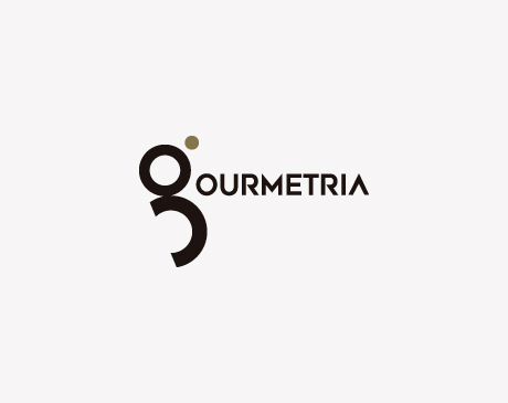 Diseño de logotipo de la empresa GOURMETRIA