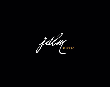 Diseño de logotipo de la empresa JDLM MUSIC produccion musical